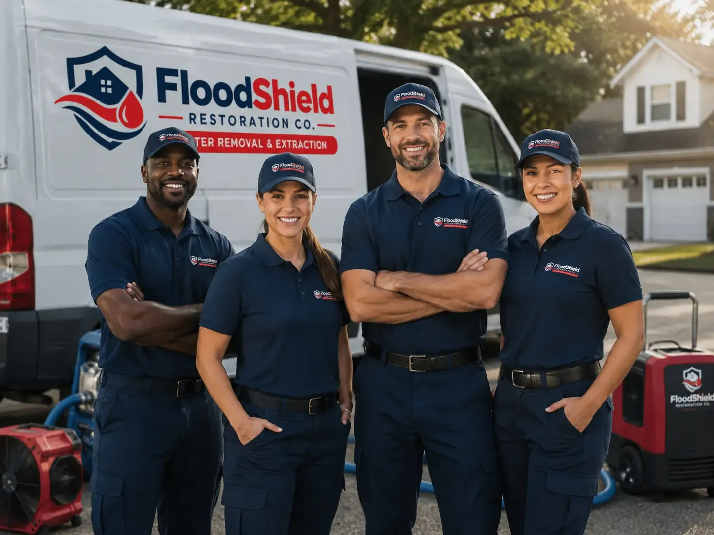 Flood Damage Restoration company in Wellington, IL